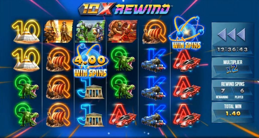 10x rewind online game